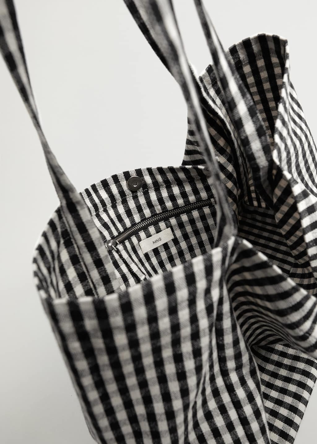 Mango gingham bag Clearance