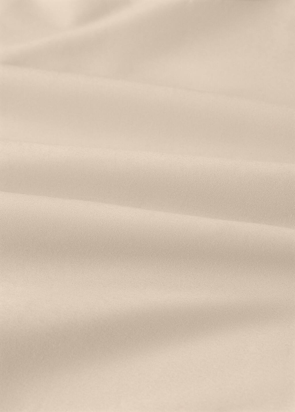 600-thread washed cotton fitted sheet for / cm bed