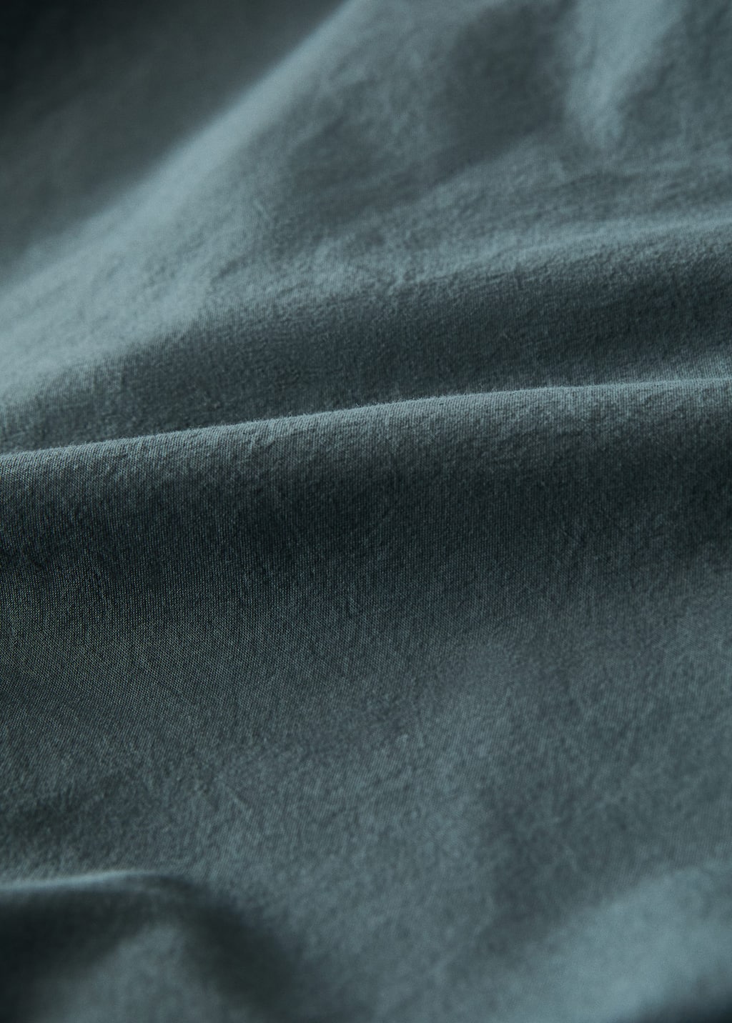 Washed cotton fitted sheet for cm bed