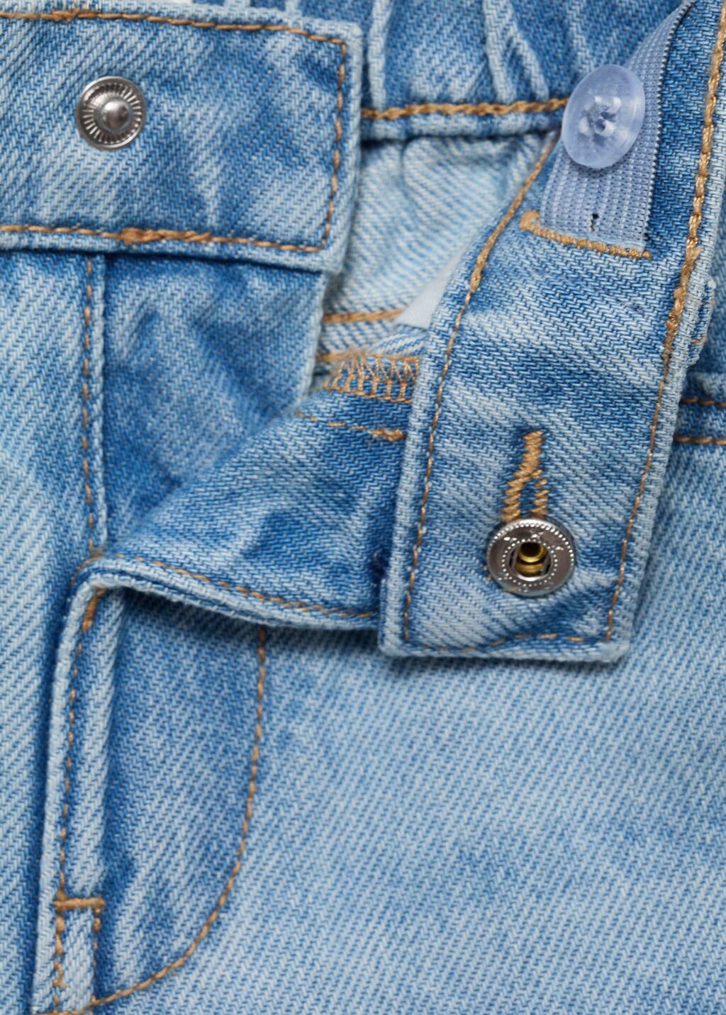 Cotton culotte jeans