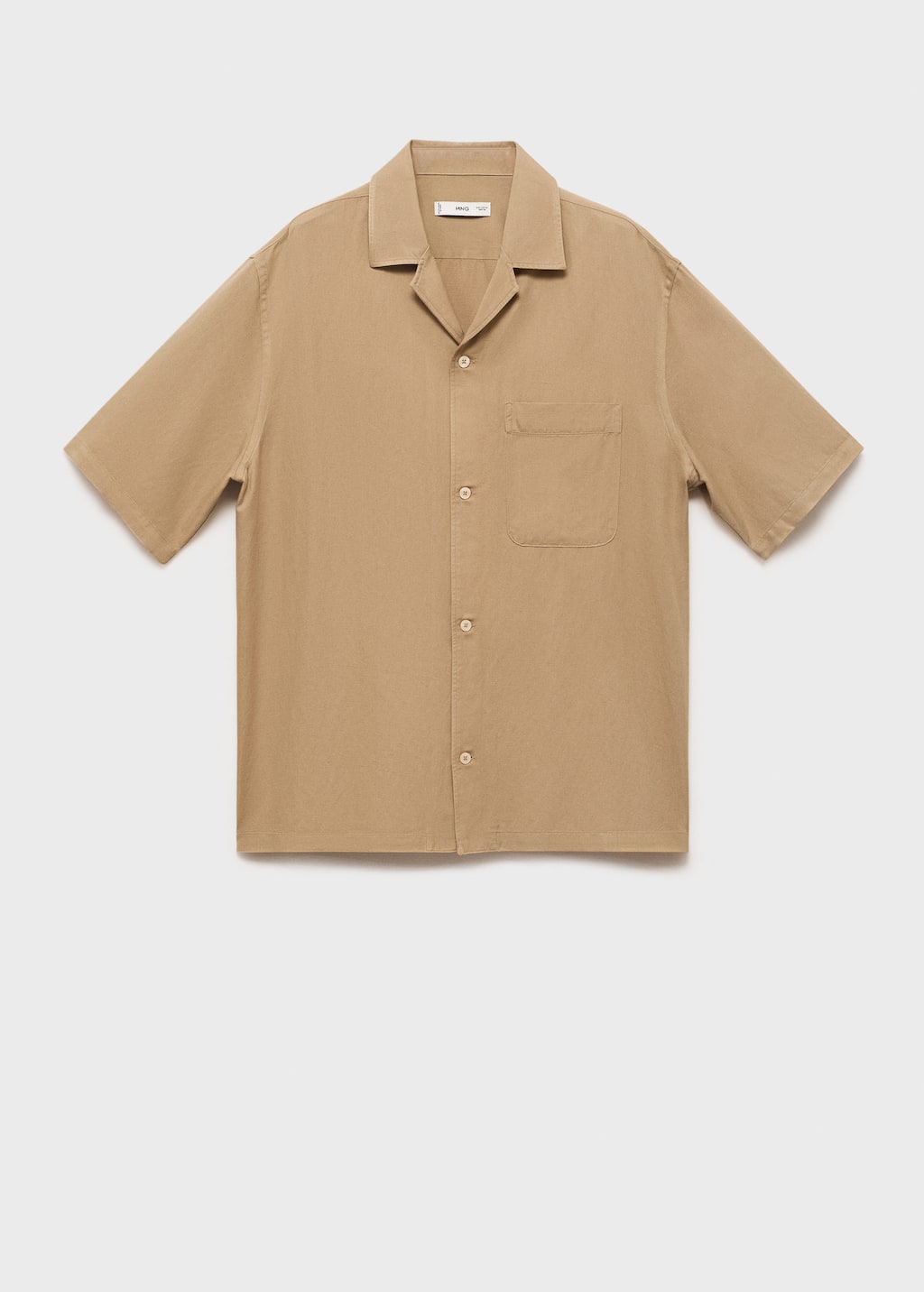 Mango Man Chemise Beige - Homme - Xl -