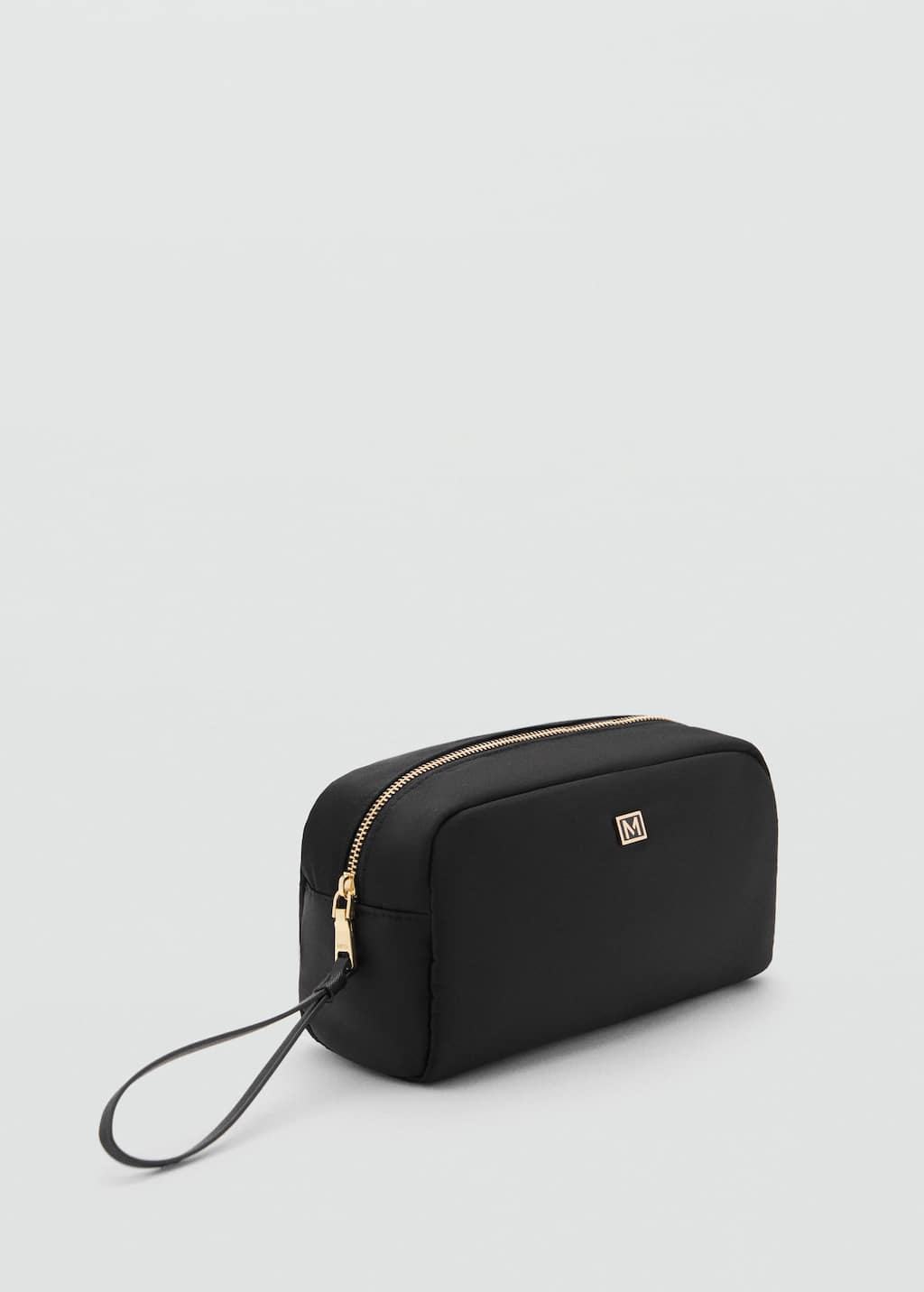 Mango Sac Cosmétique Nylon Zippé Noir - Femme - Taille Unique -  In Black