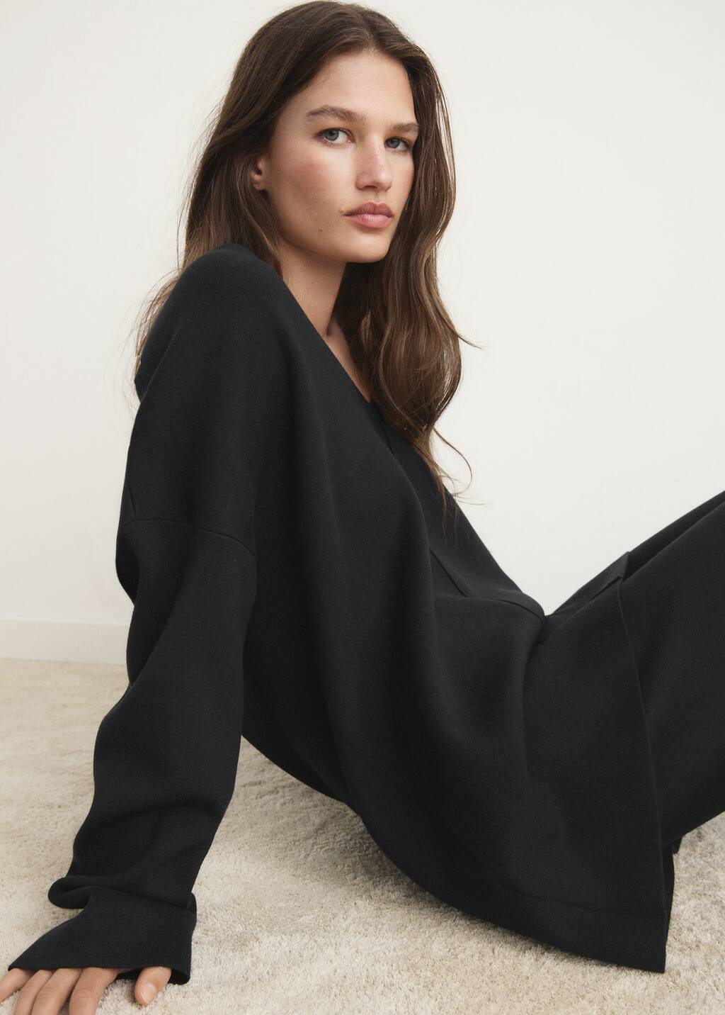 Milano fabric pajama sweater