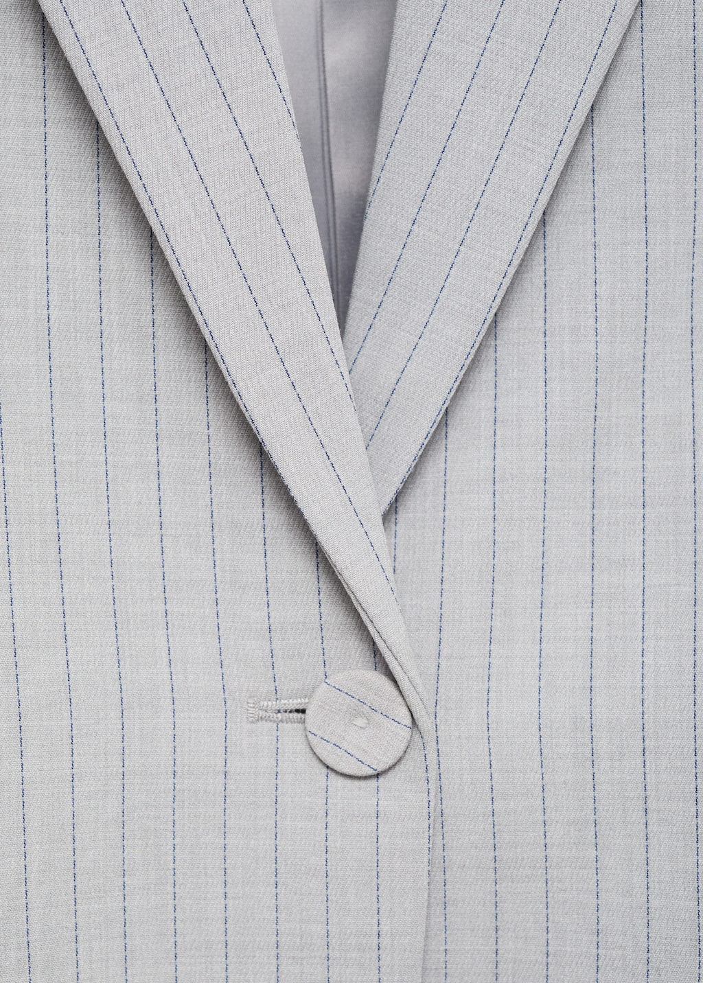 Pinstripe suit jacket