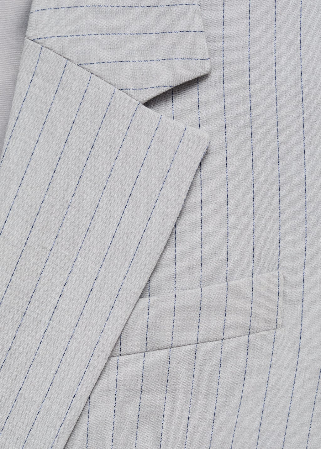 Pinstripe suit jacket