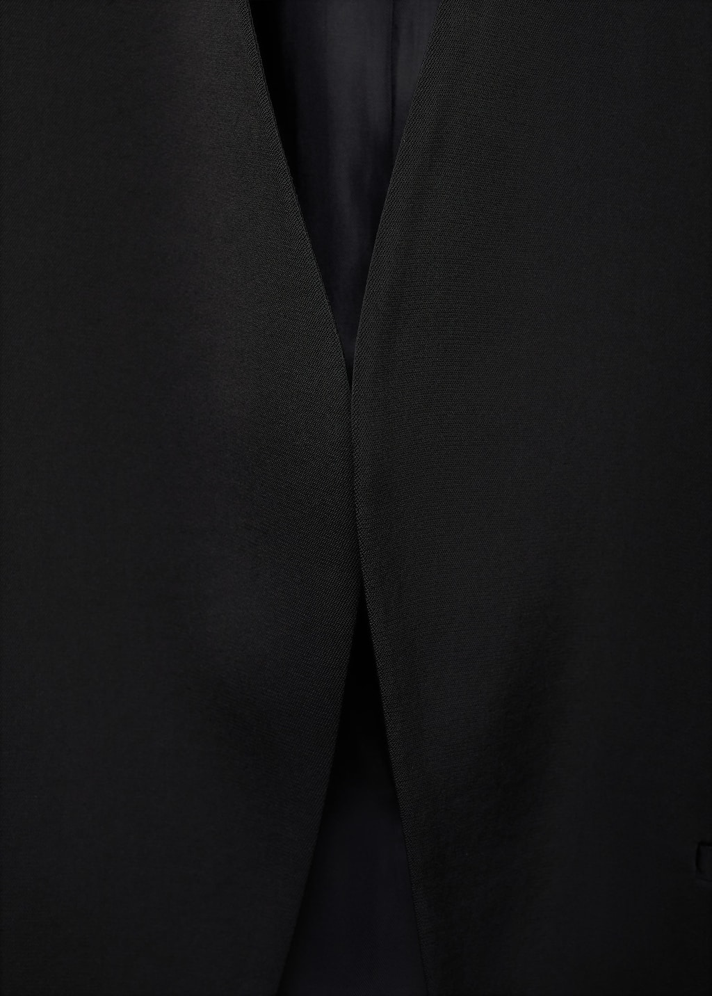Double-breasted suit jacket