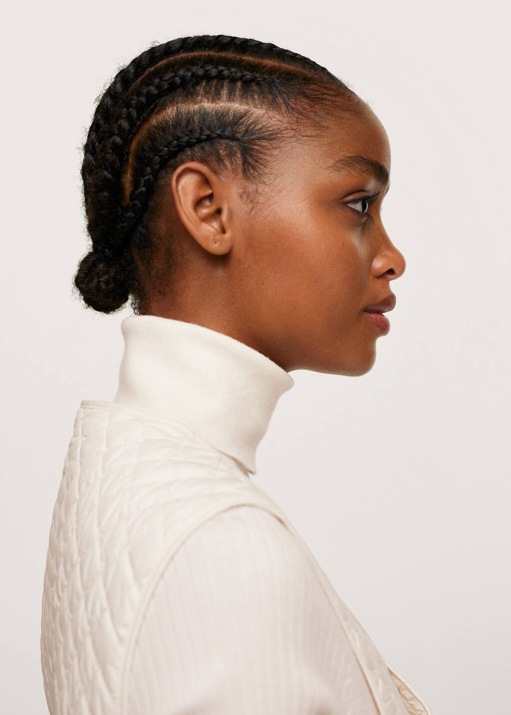 Mango Wrapped quilted vest 17044379 05