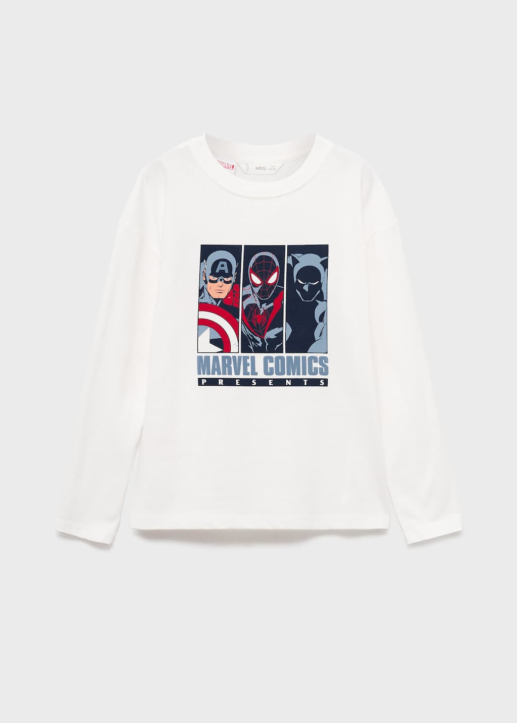 Mango T-shirt Blanc Cassé - Enfants - 7-8 Ans -  Kids In White