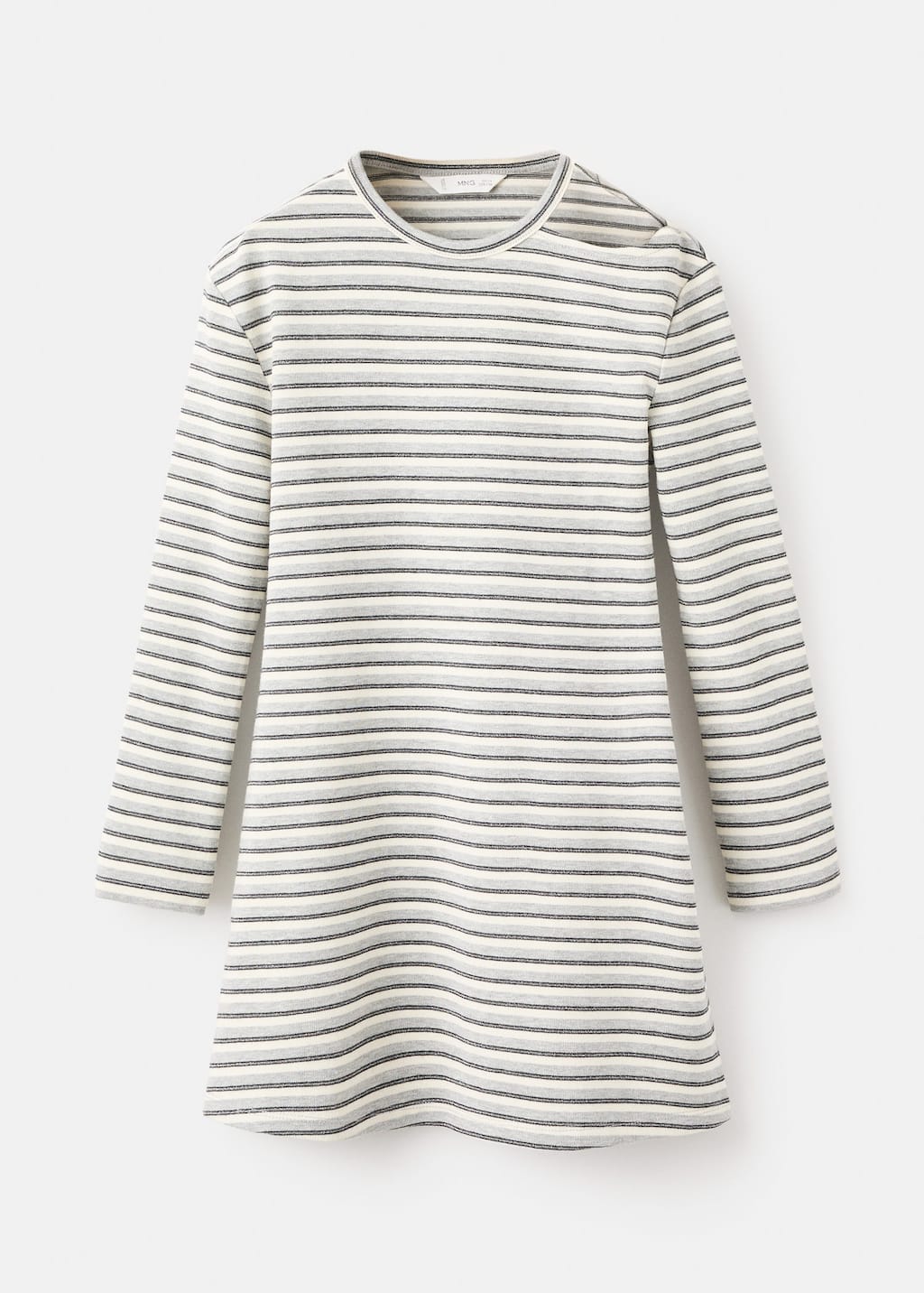 Mango Dress Grey In Gray
