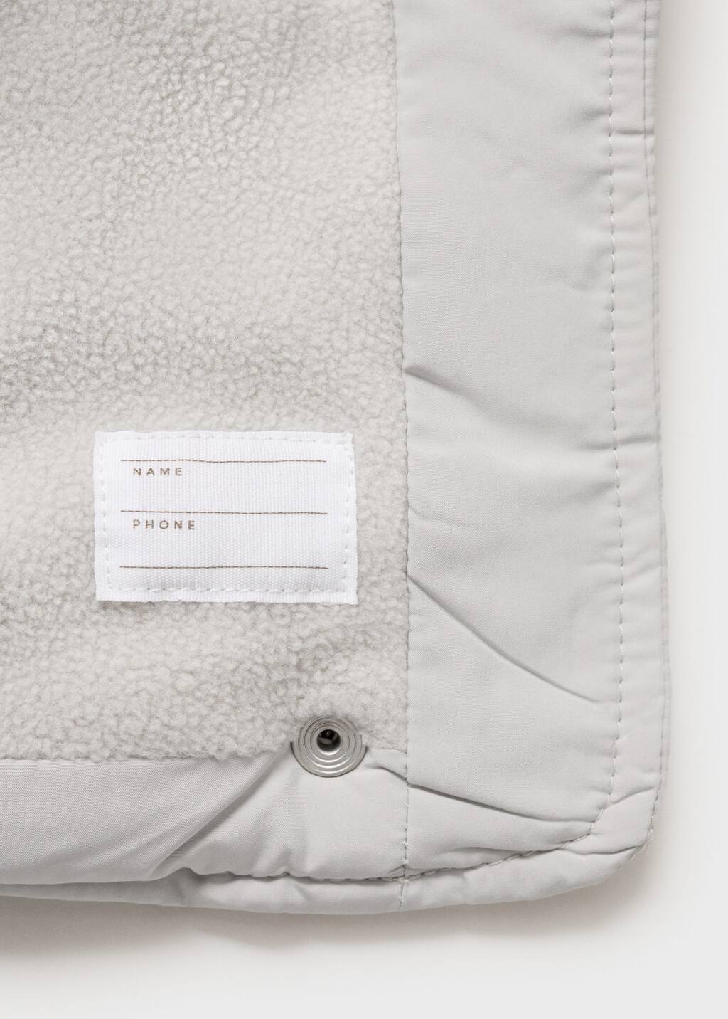 Hood quilted coat