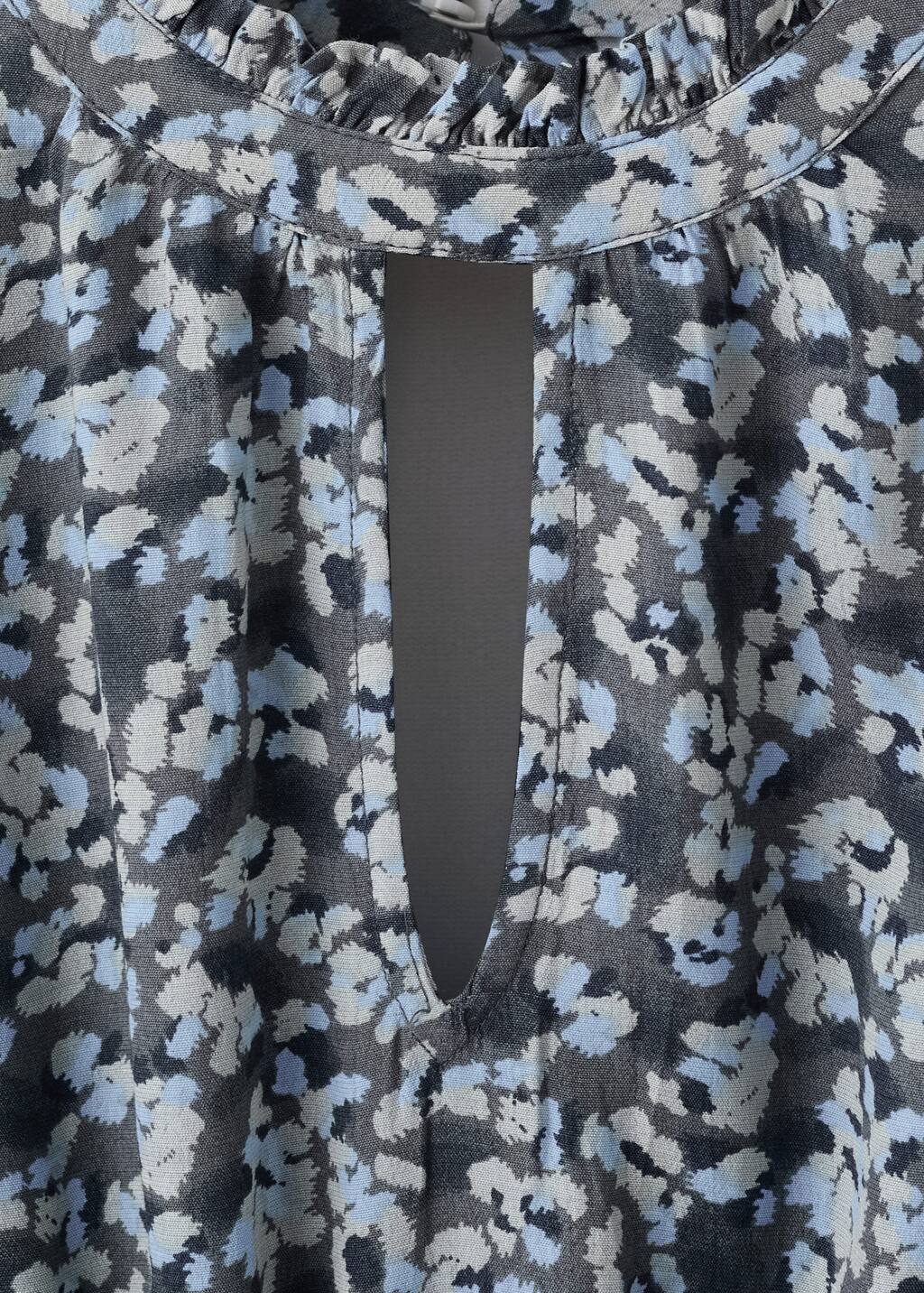 Flowy printed dress