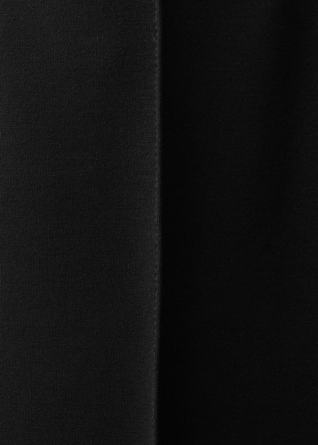 Straight mid-rise pants