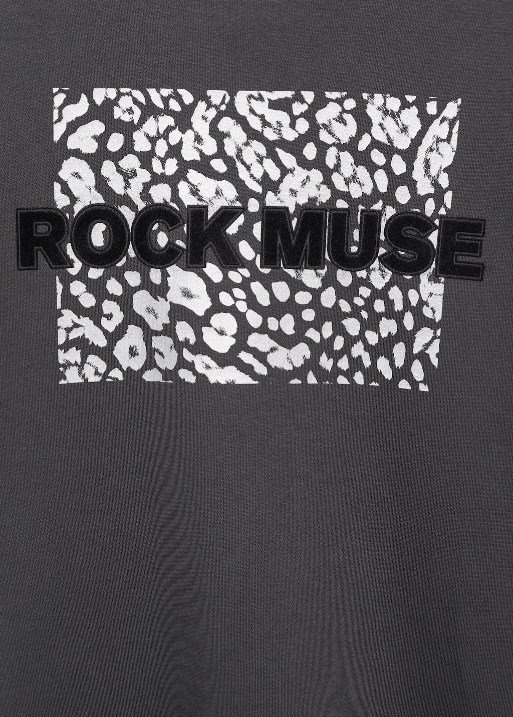 Printed cotton sweatshirt