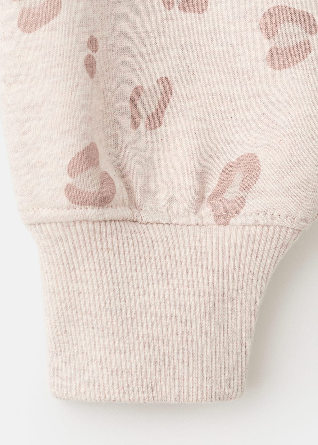 Leopard cotton sweatshirt