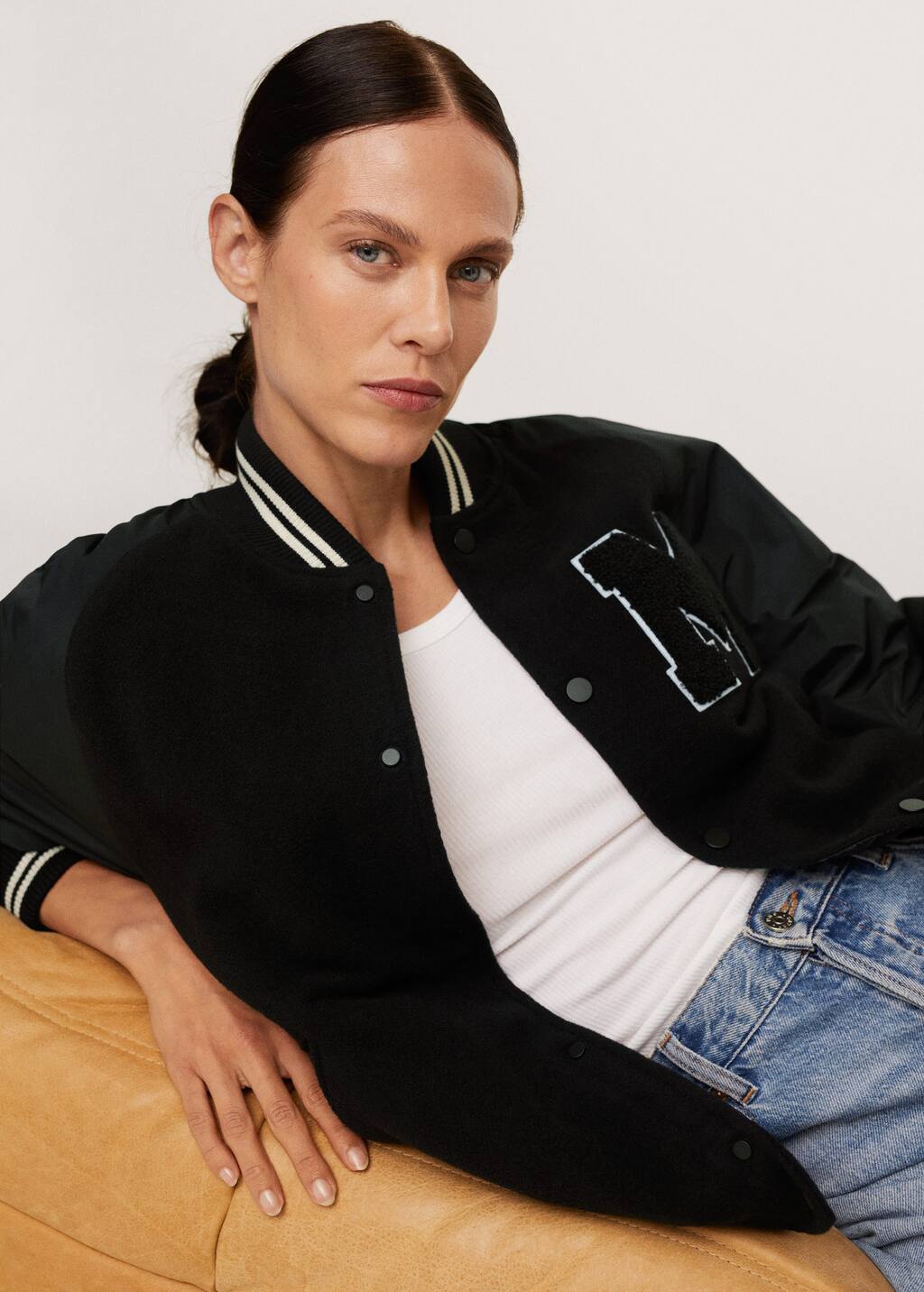 mango bomber jacket womens