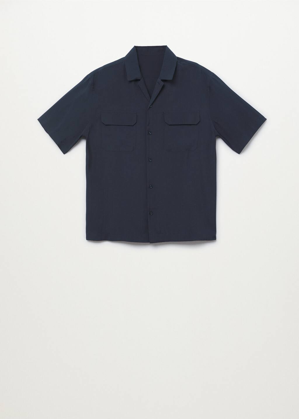 Mango Chestpocket modal shirt 17050091 56