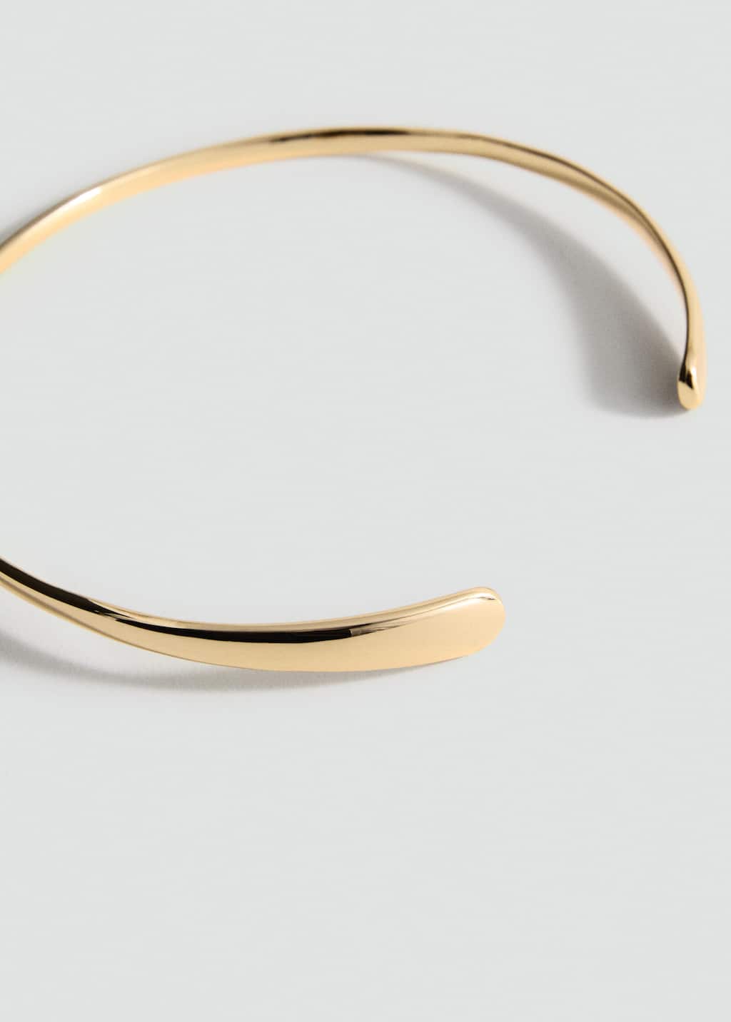 Mango Collier Ras-de-cou Rigide Or - Femme - Taille Unique -
