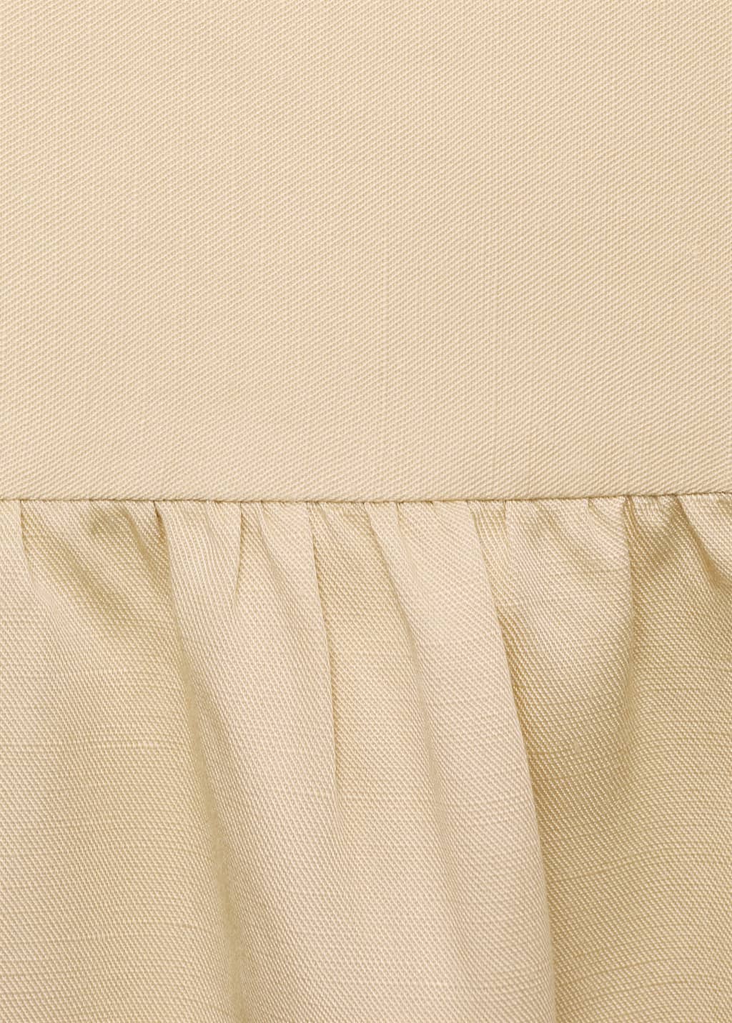 Midi-skirt with frayed ends