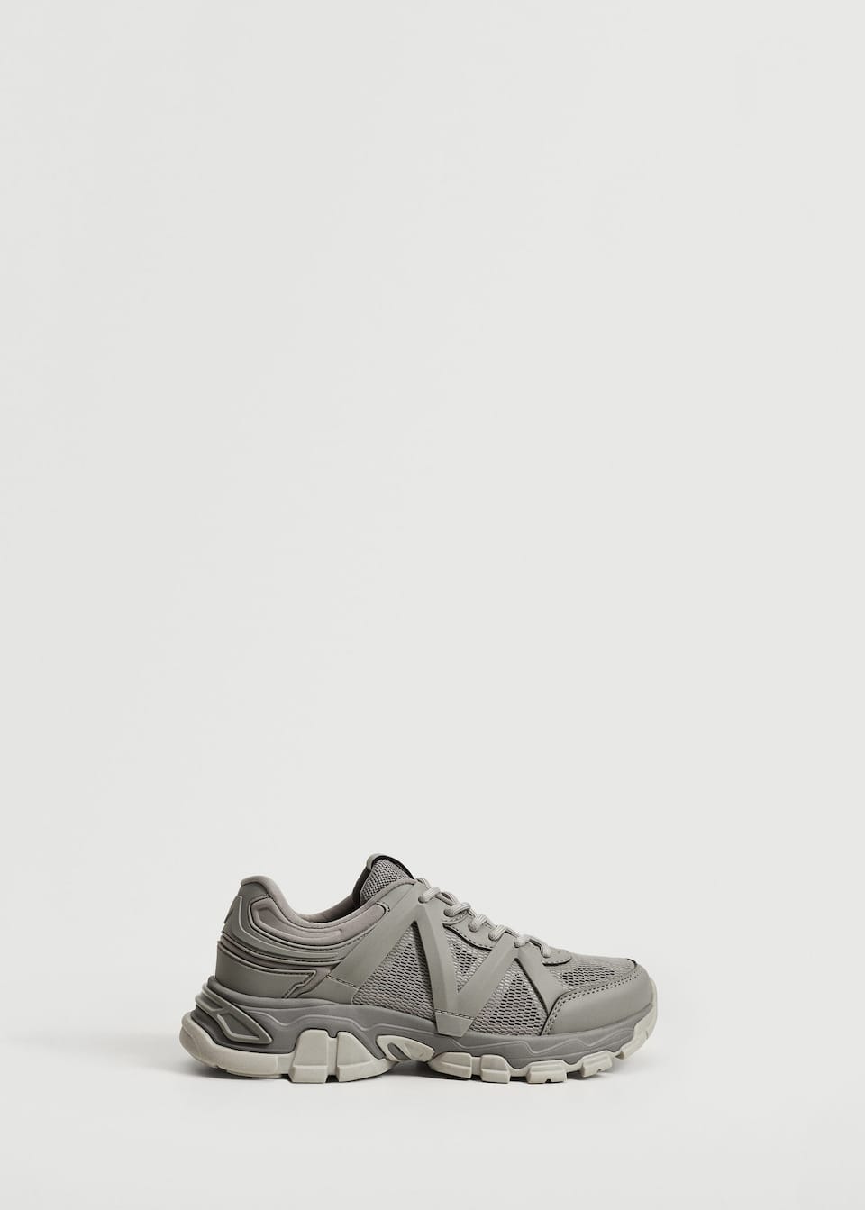 Track sole sneakers - Article without model