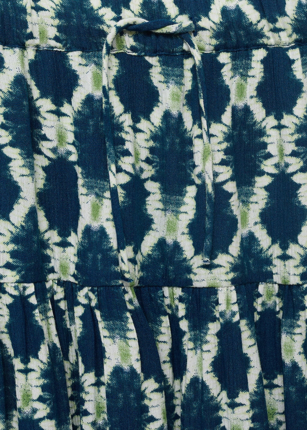 Printed long skirt