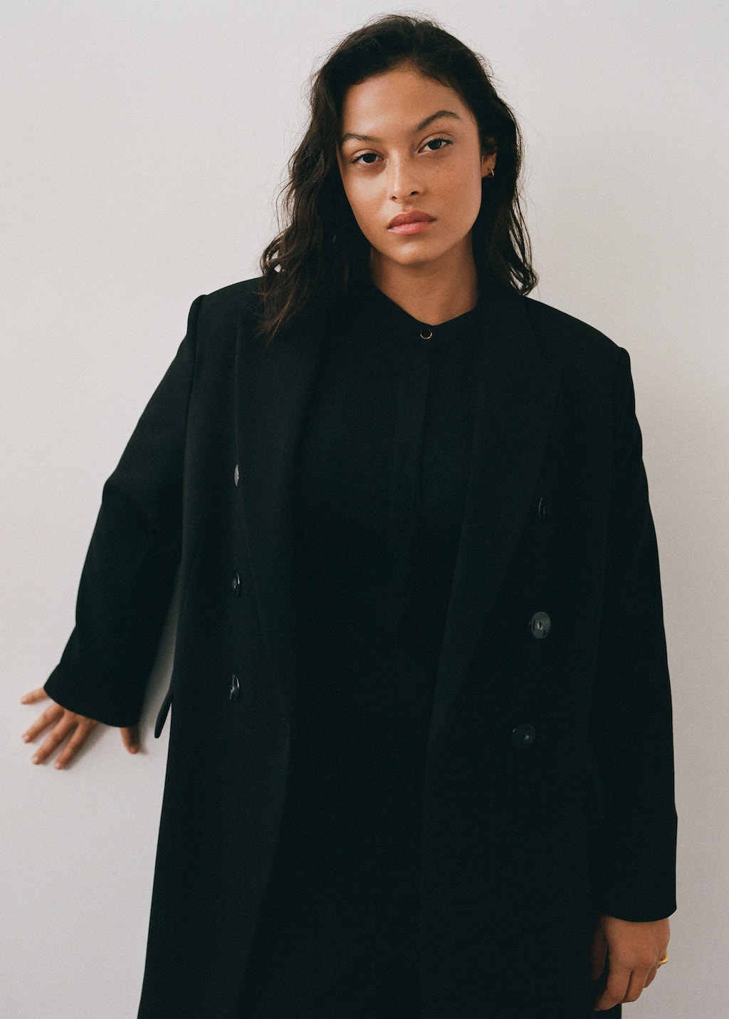 mango oversized coat