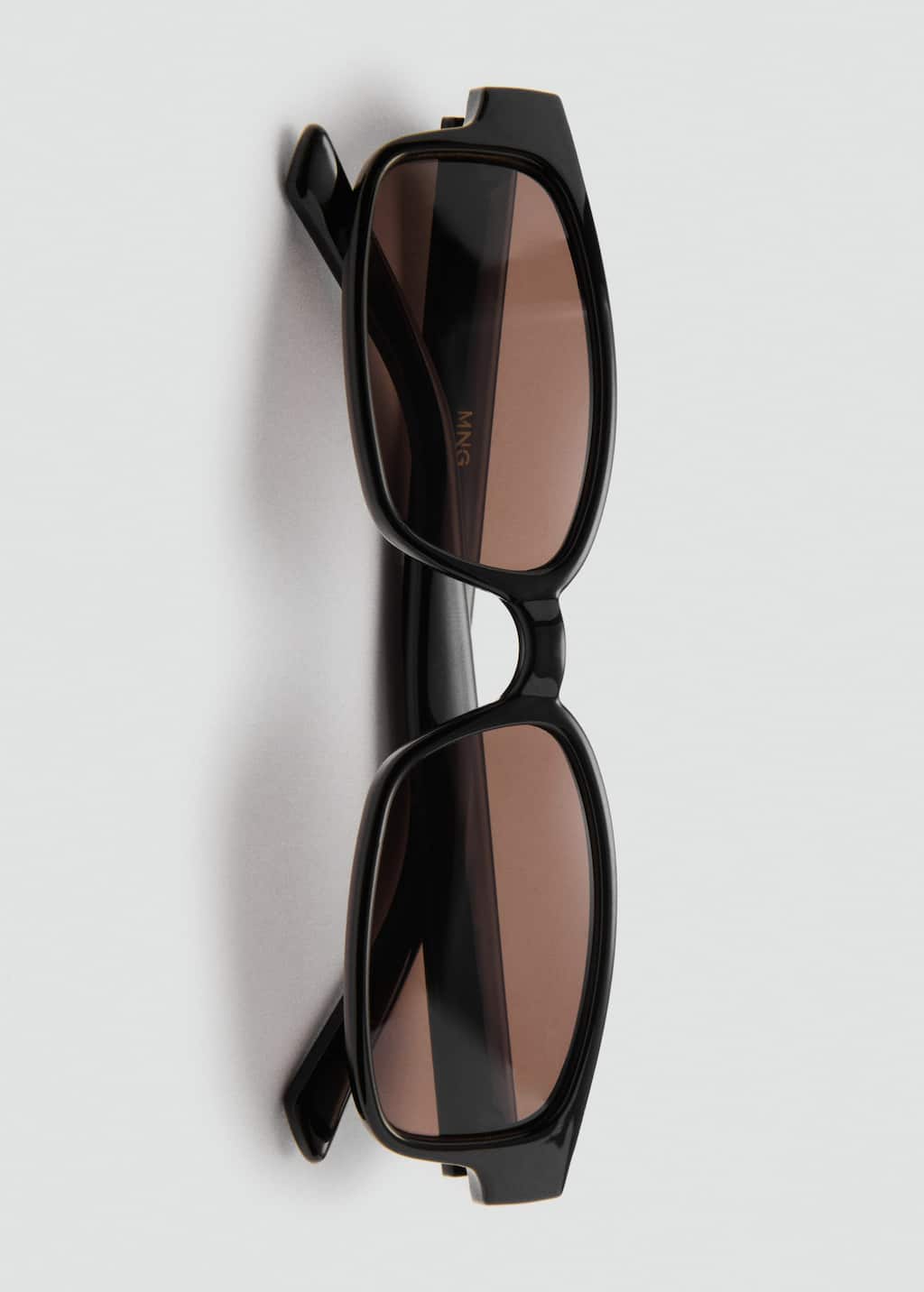 Rectangular-frame sunglasses