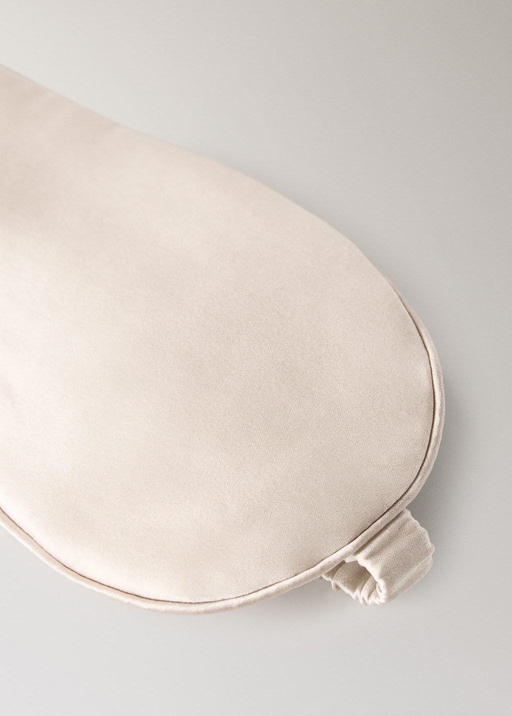 Mango Silk Sleeping Mask Light/pastel Grey In Neutral