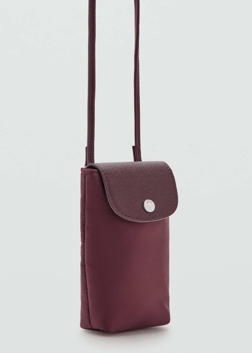 Mango Housse Téléphone Portable Combinée Bordeaux - Femme - Taille Unique - In Burgundy