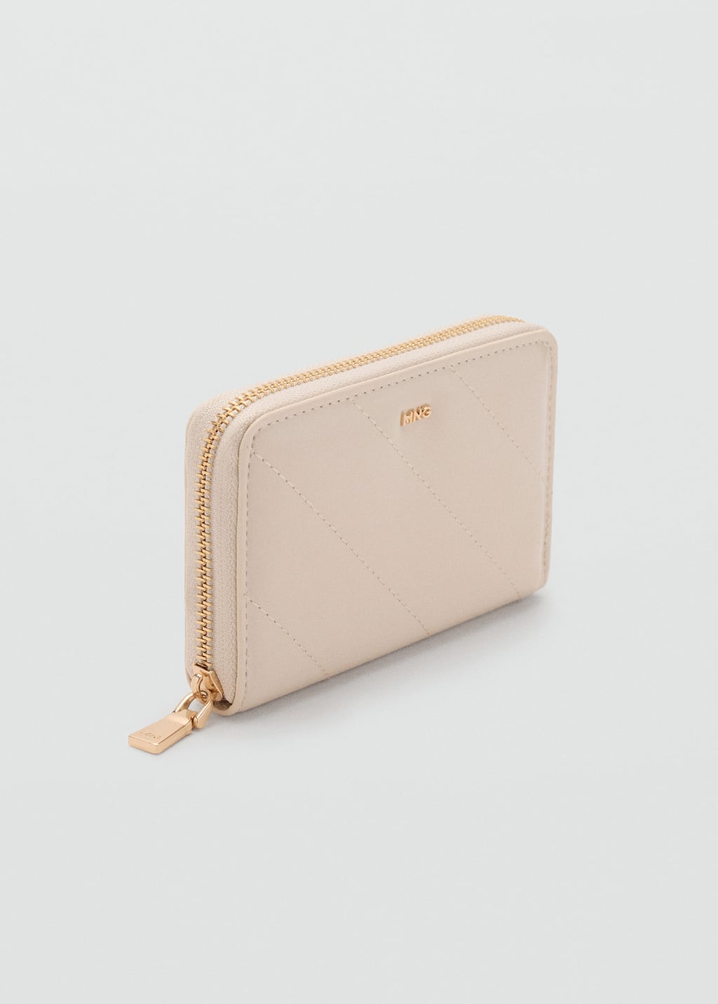 Mango Portefeuille M- Blanc Cassé - Femme - Taille Unique - In White