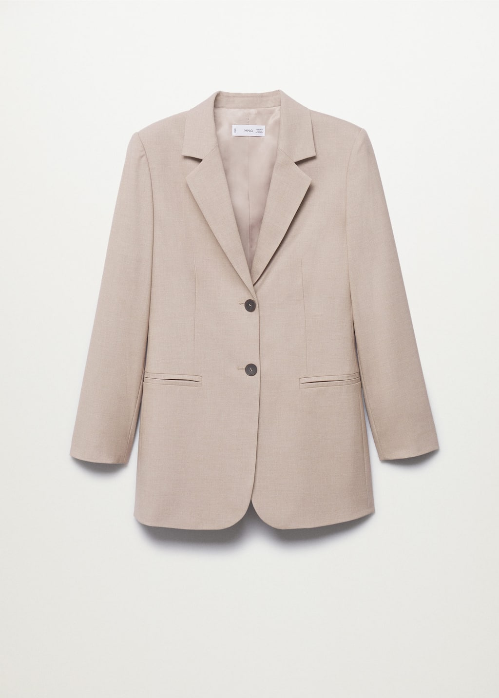 mango structured suit blazer