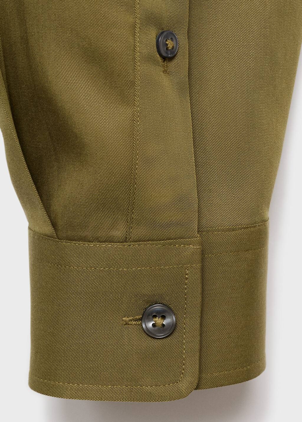 100% lyocell shirt with pocket