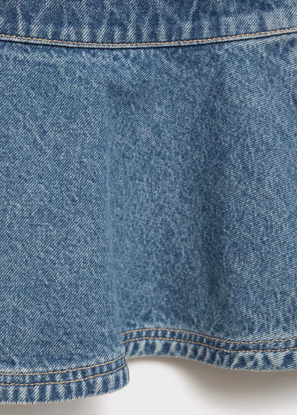Denim miniskirt
