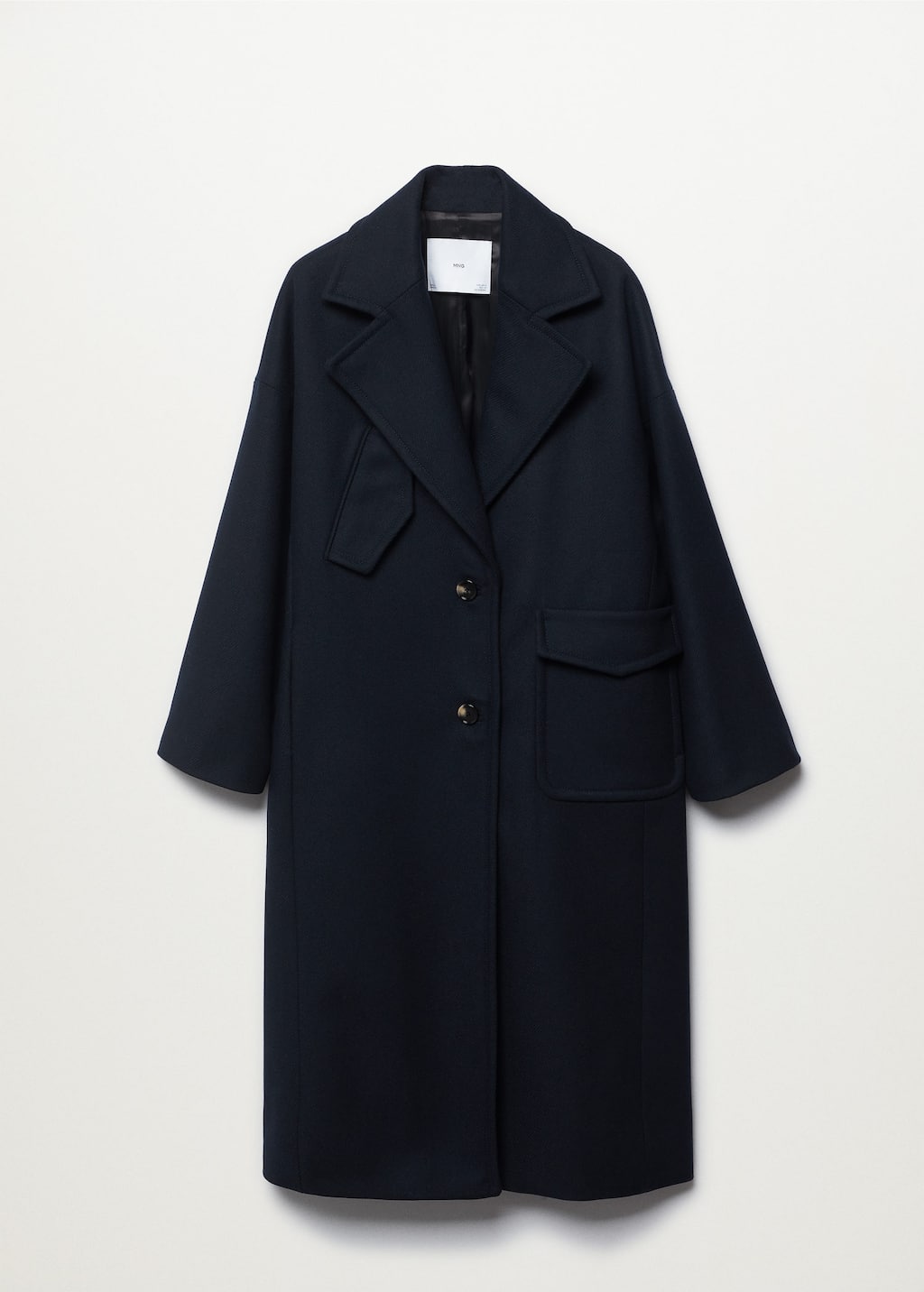 cos navy coat