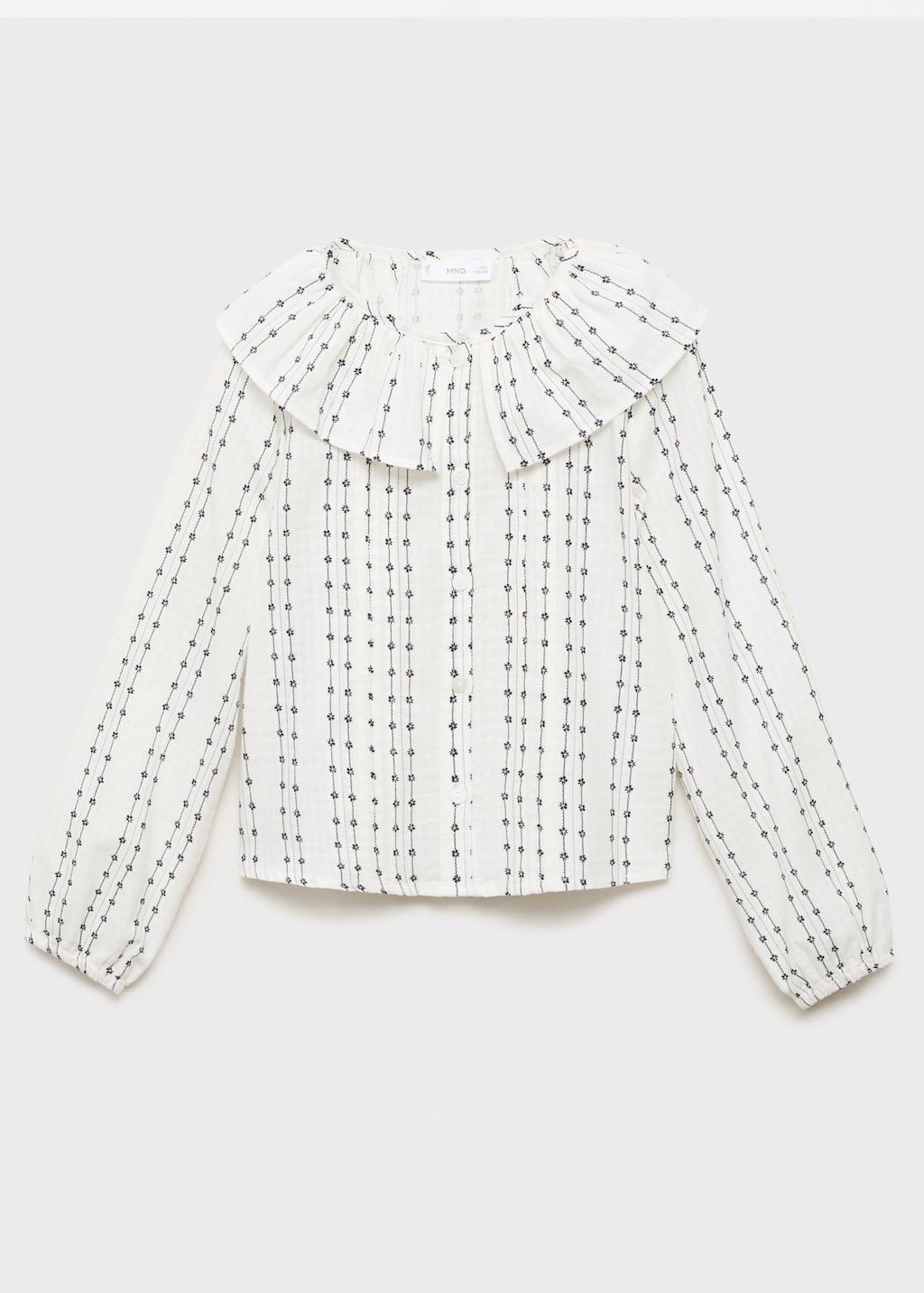 Mango Blouse Écru - Enfants - 12 -  Kids In White