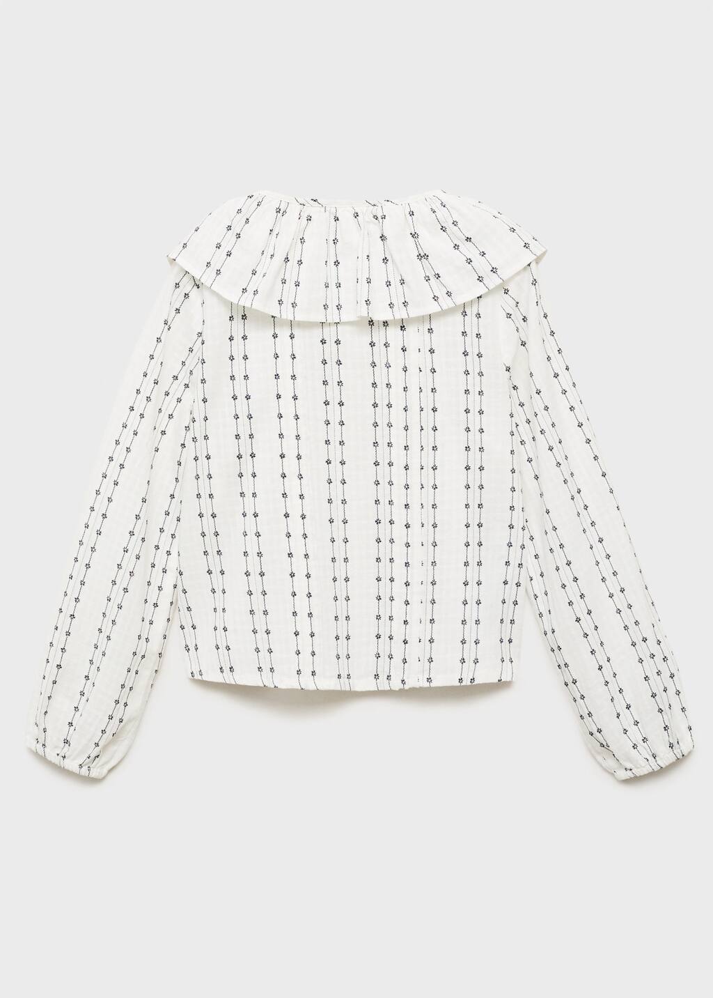 Babydoll collar blouse
