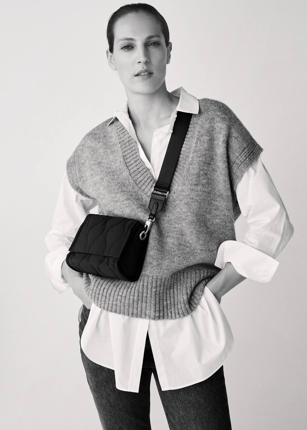 Mango Quilted crossbody bag 17055772 99