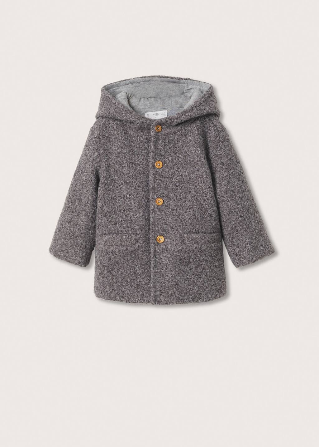 mango boucle coat