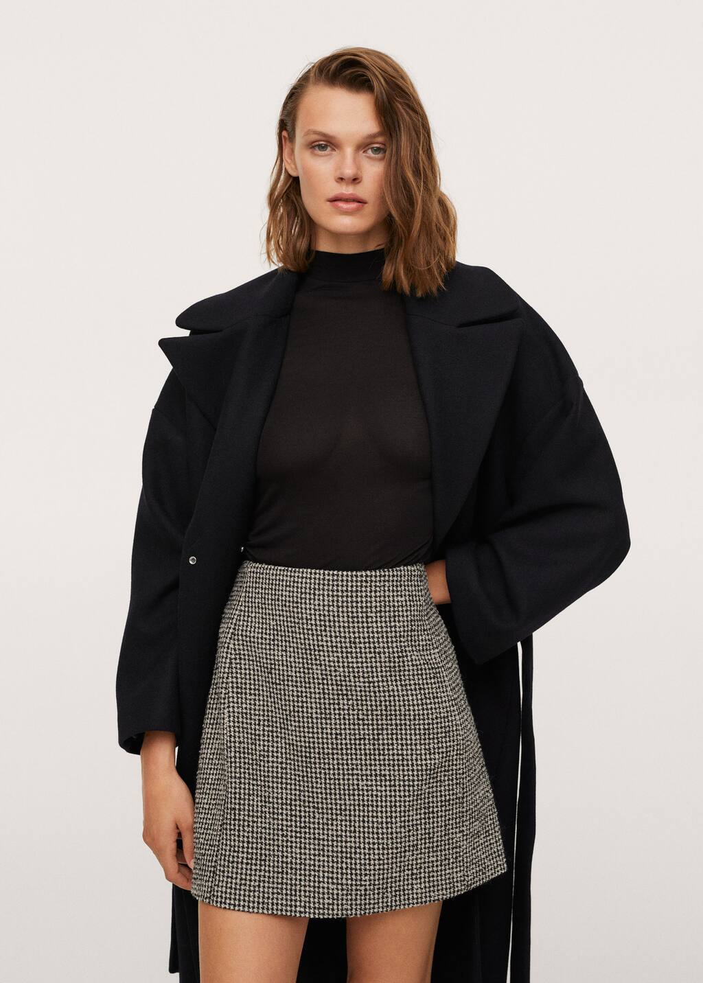 gonna pied de poule mango