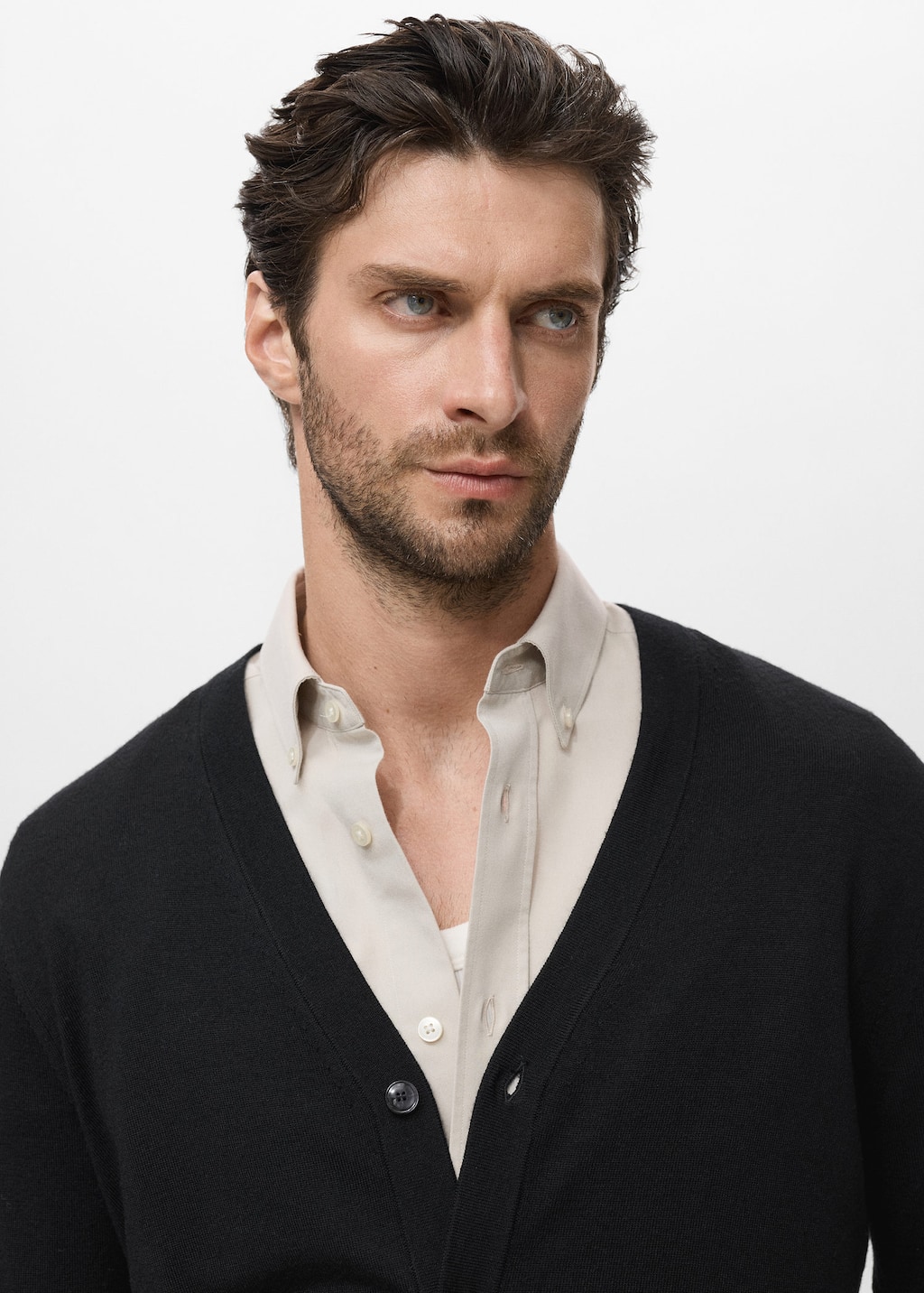 100% merino wool cardigan