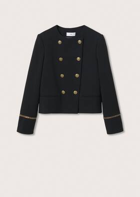 Mango Double-breasted jacket with buttons £69.99