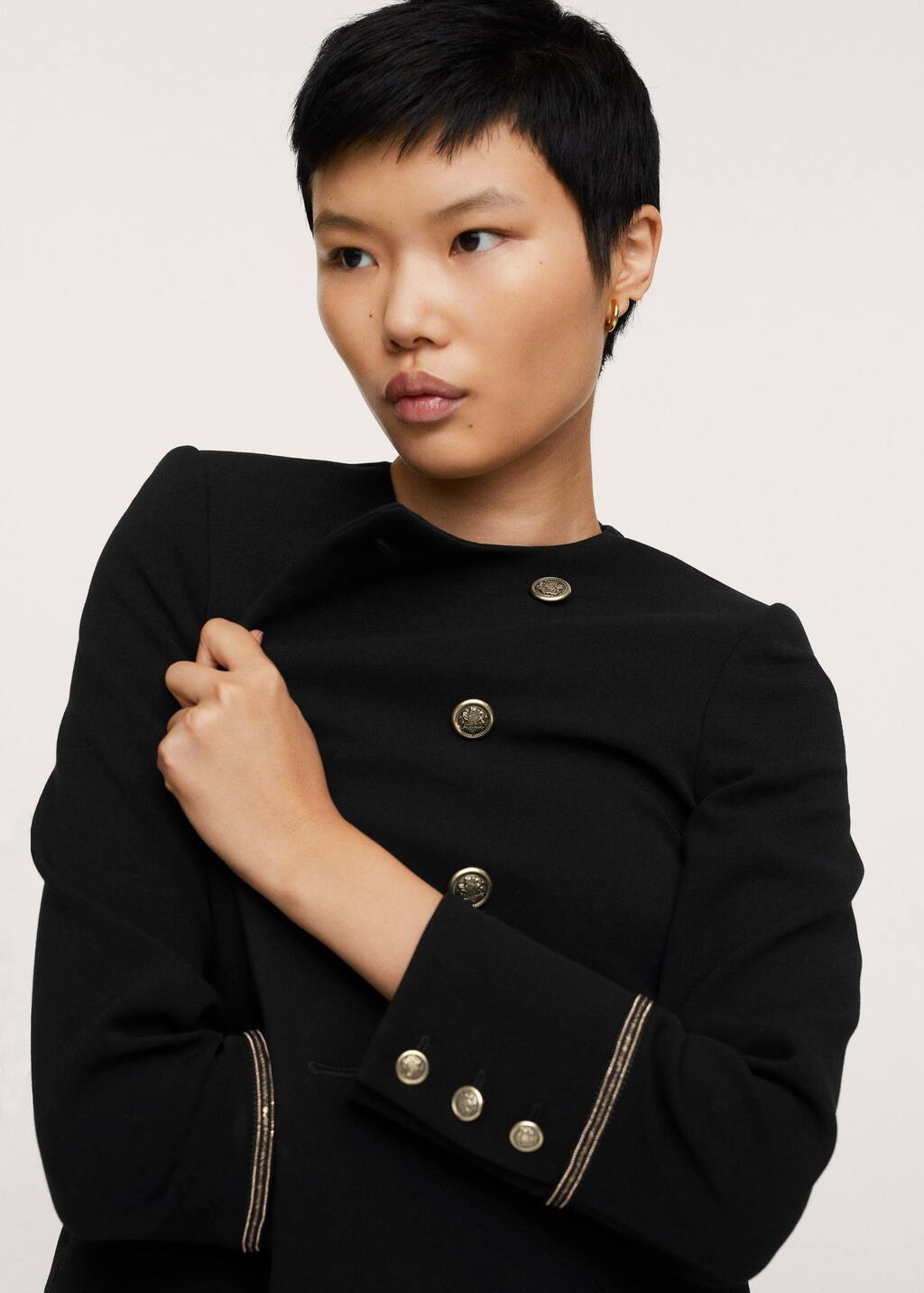 Mango Doublebreasted jacket with buttons 17056708 99