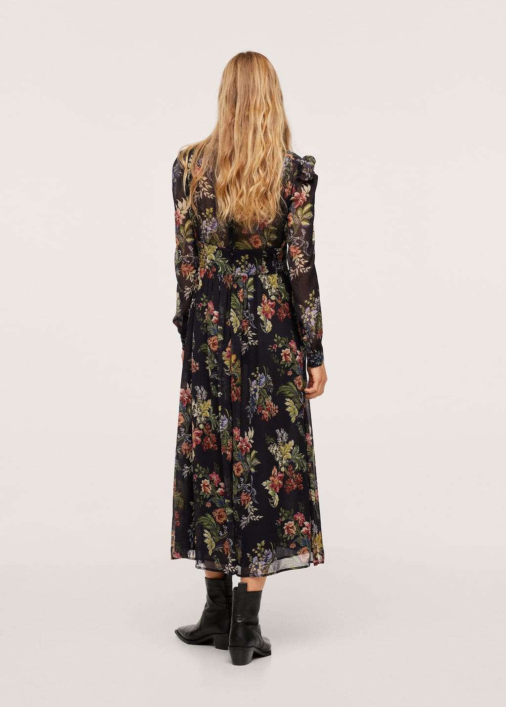 mango floral dress