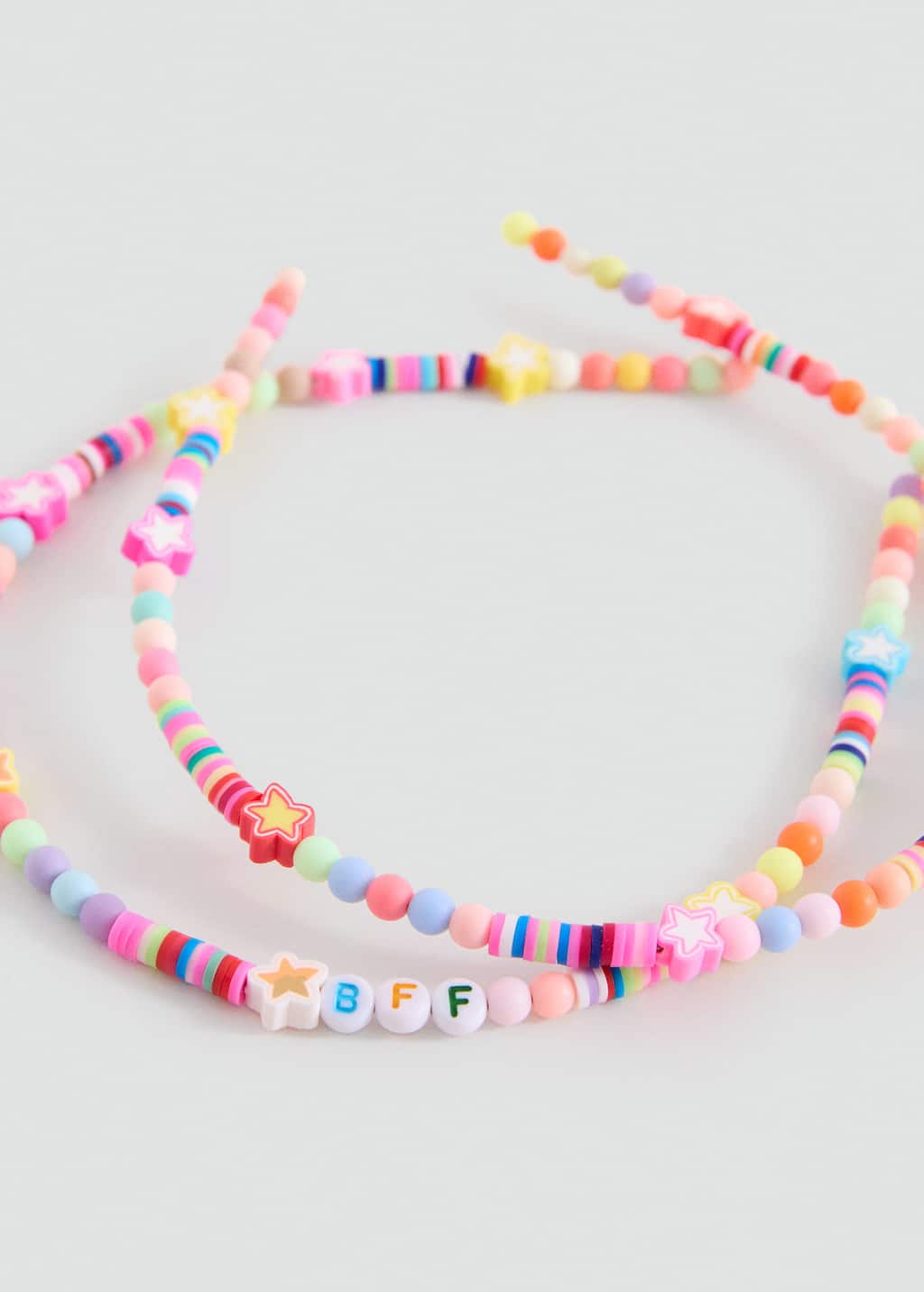 Mango Multicolour Hairband Pink