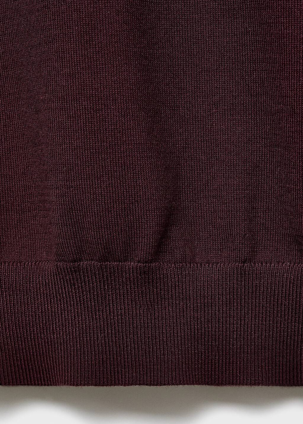 Cotton fine-knit t-shirt