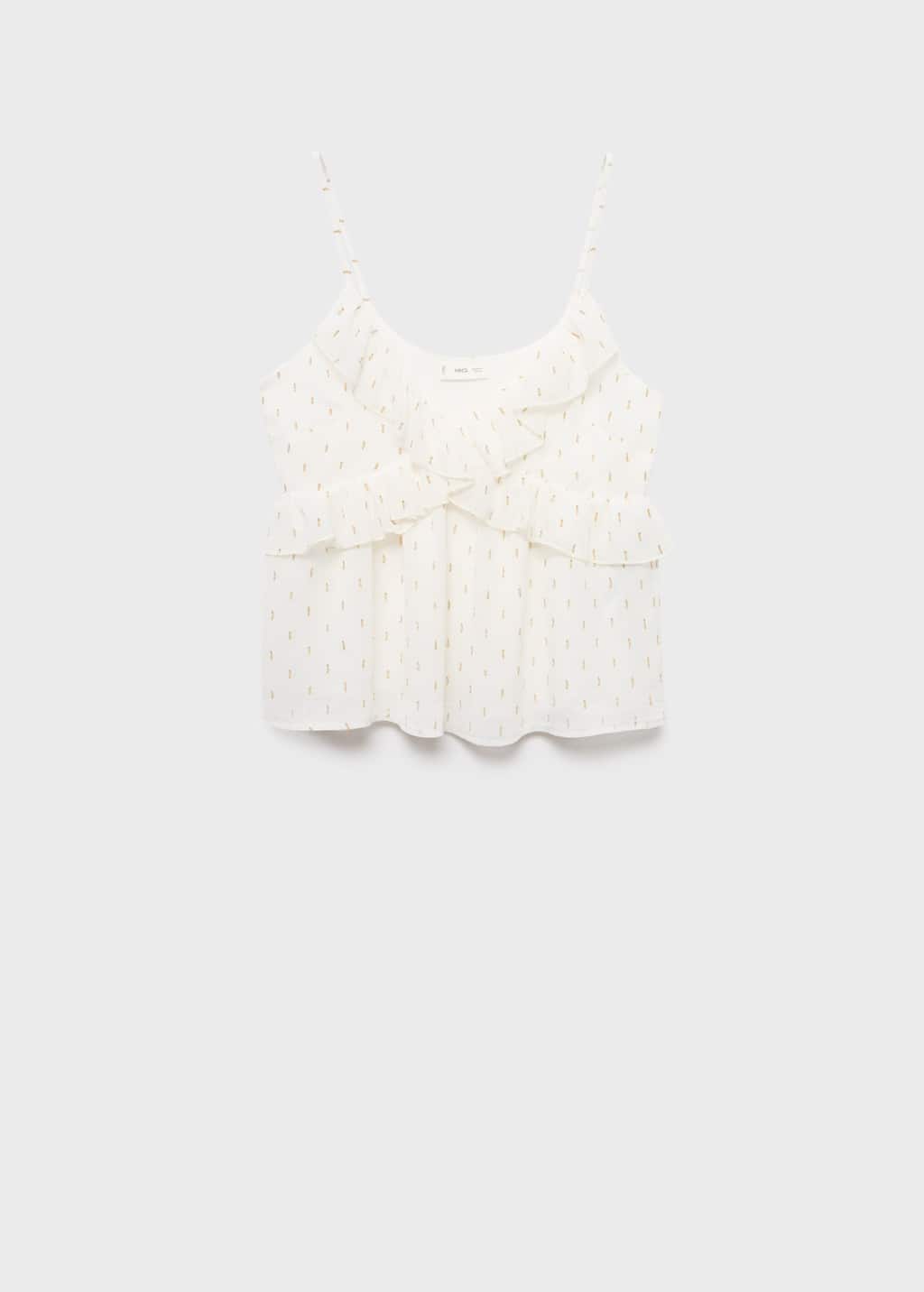 Lurex plumeti top