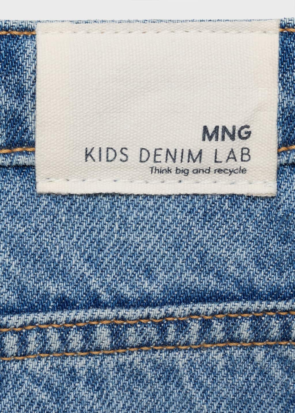 Denim short skirt