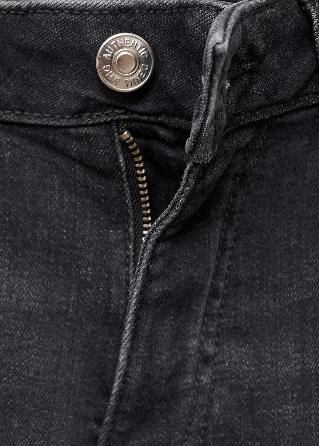 Straight-fit jeans with studs