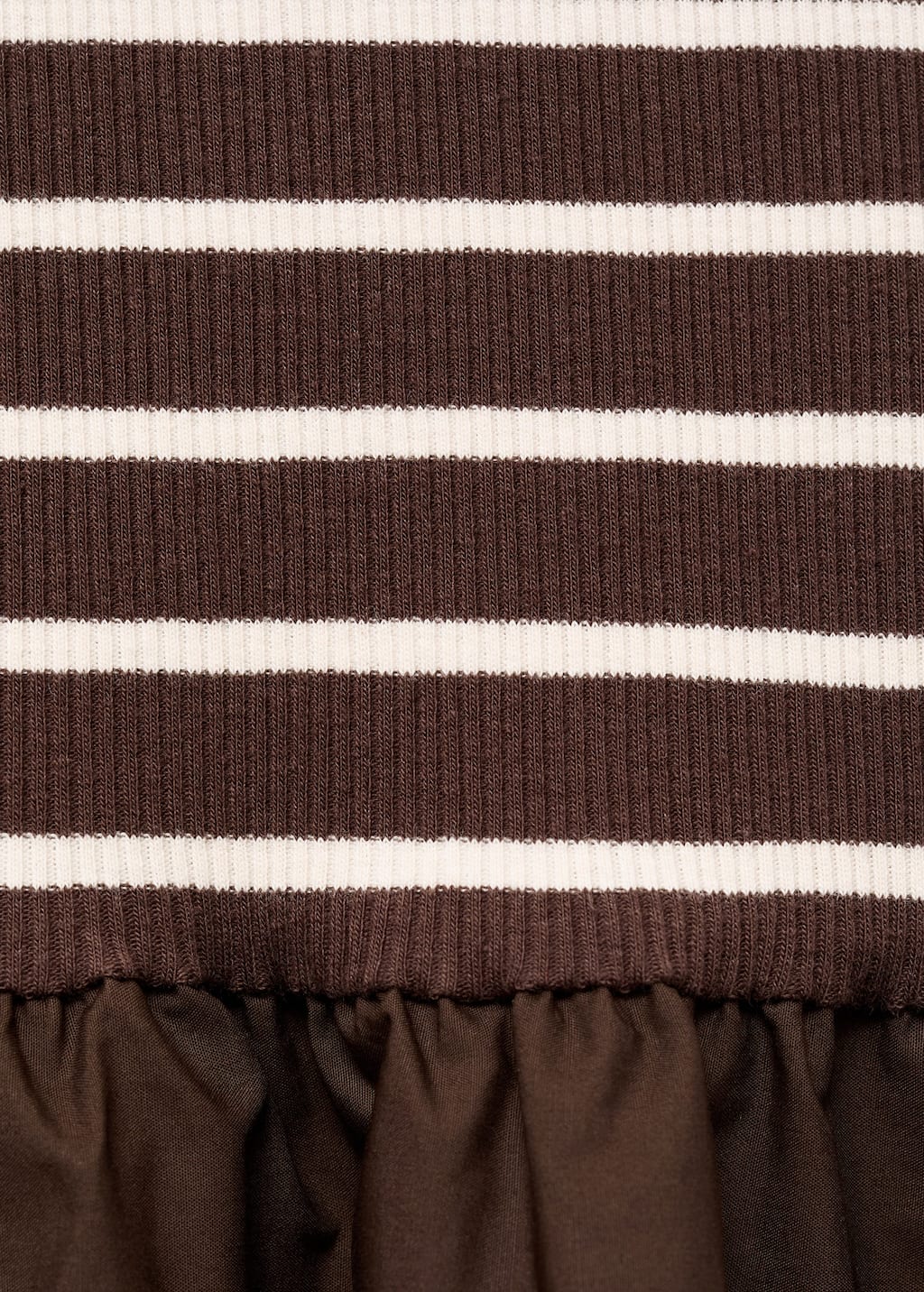 Mixed striped dress