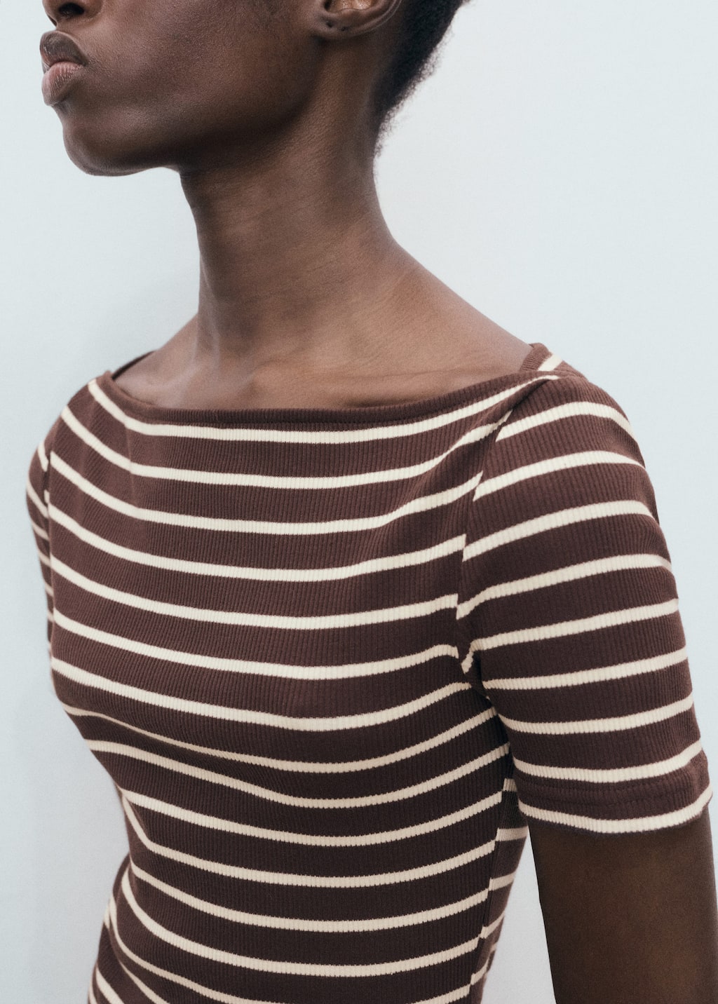 Mixed striped dress