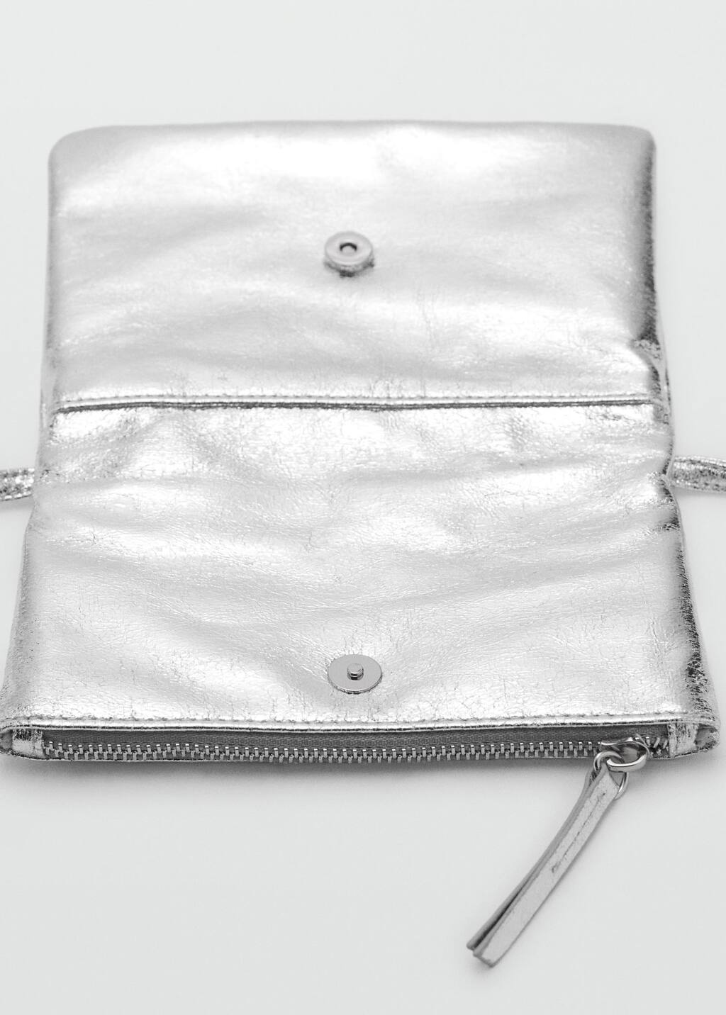 Metallic-effect bag
